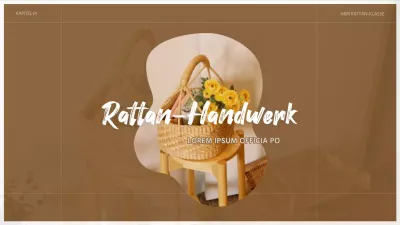 Rattanhandwerk mit holzfarbener Wärme YouTube thumbnail