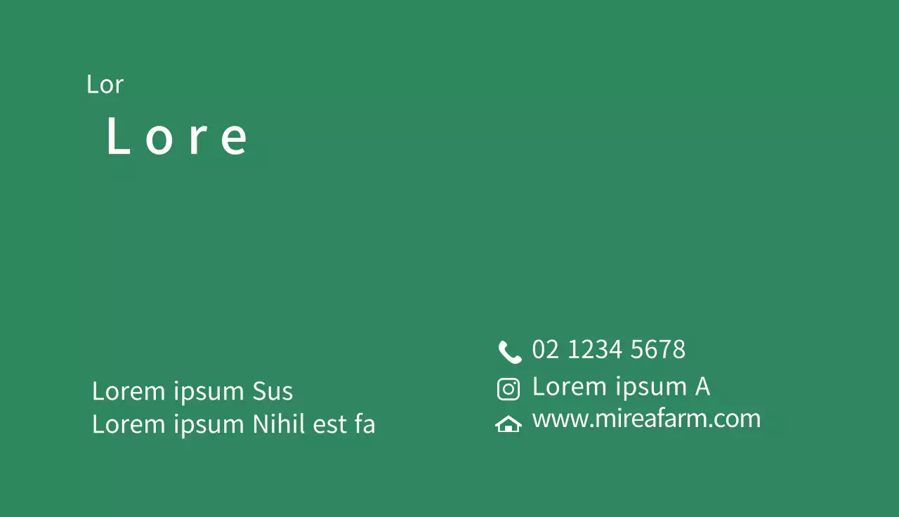 Grüne Illustration Gepflegter Blumengarten