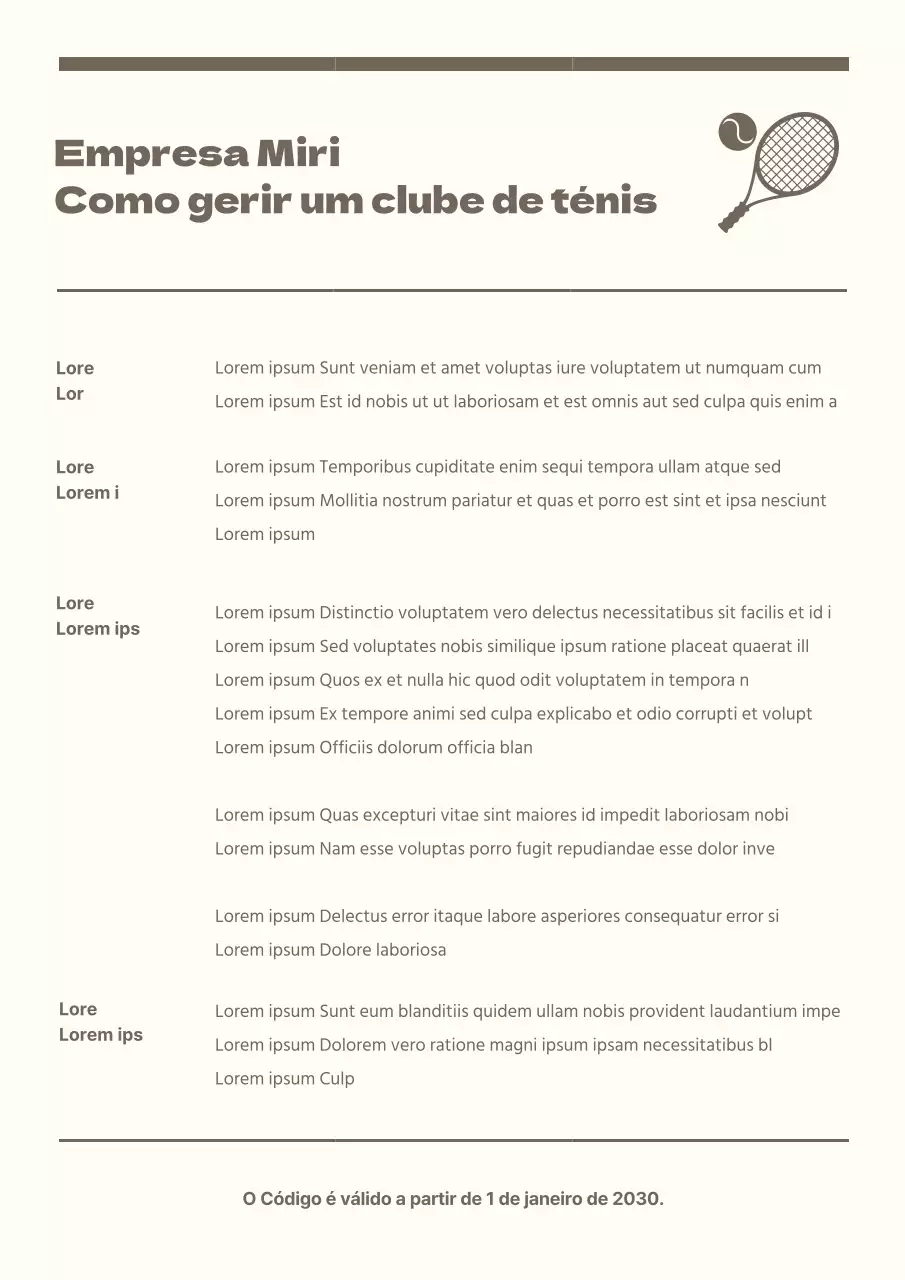 Como gerir um clube de empresa em castanhos suaves e amarelos claros