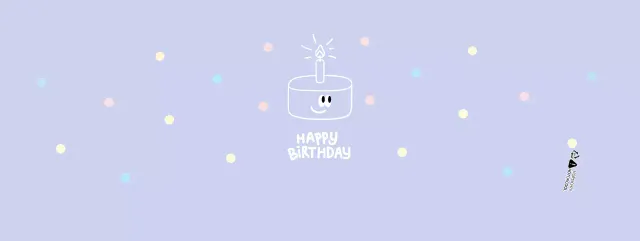 Pastell lila niedliche Geburtstagsparty Becherhalter