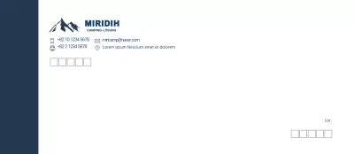 Blaues Logo sauberes Geschäft