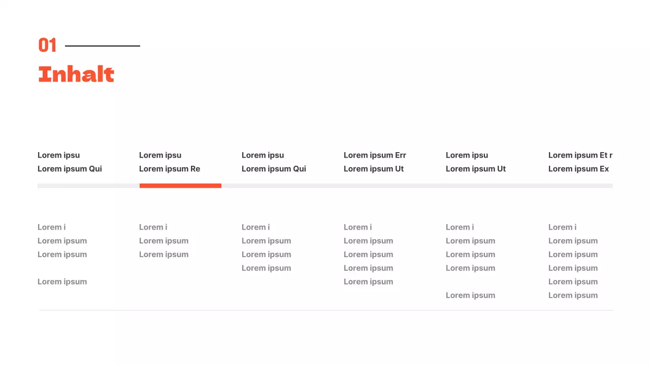 Saubere Präsentationen