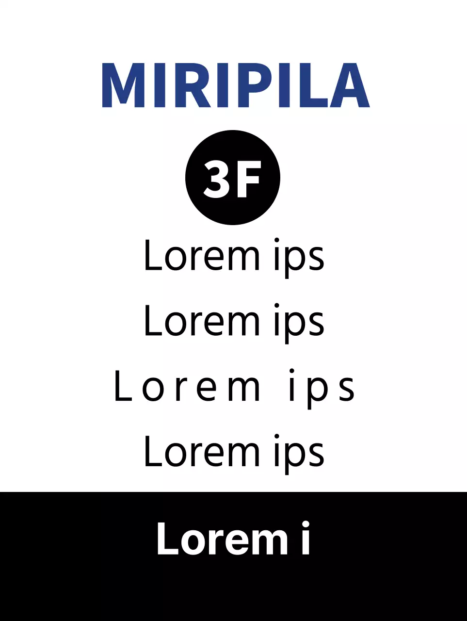 Modernes Workout-Banner in Blau und Schwarz