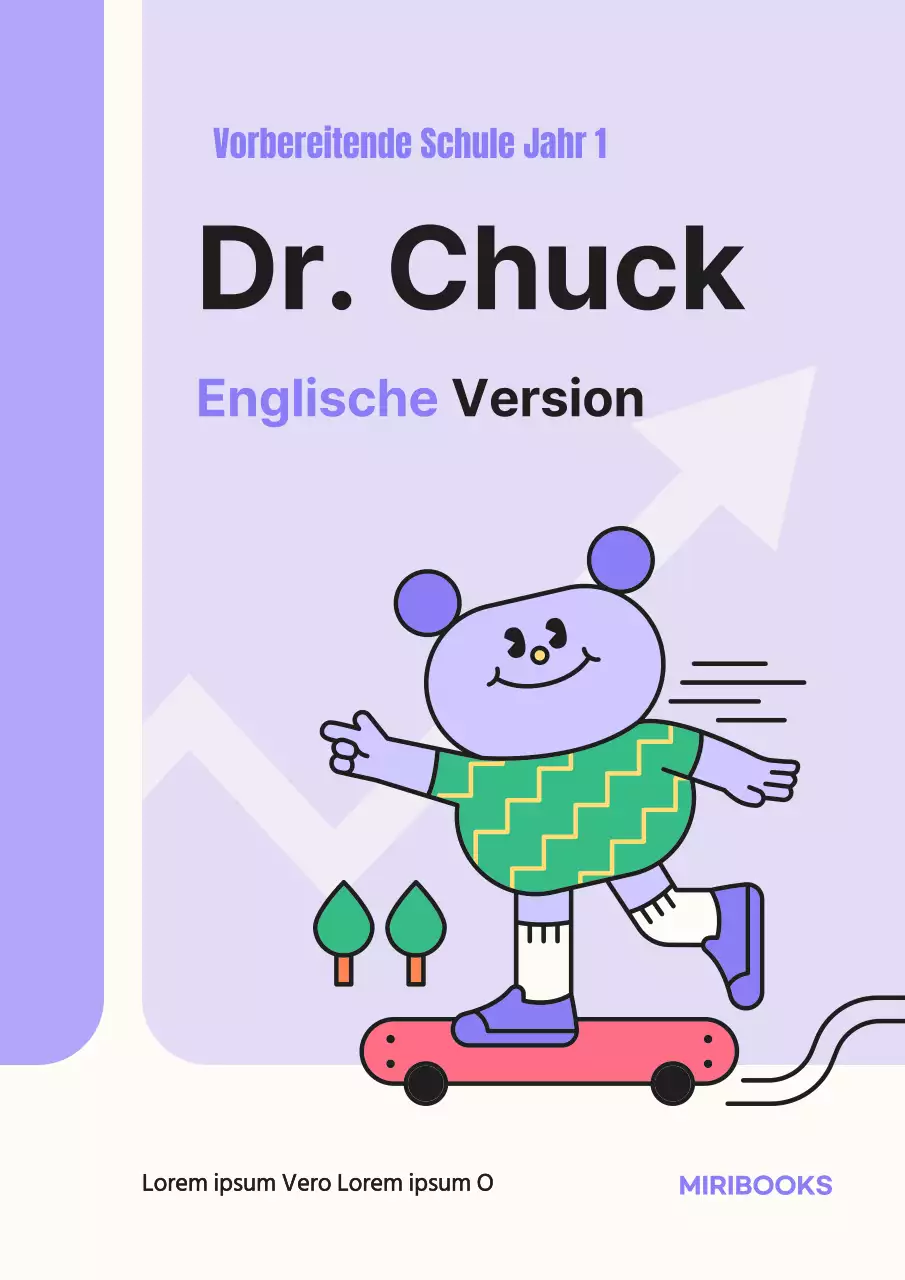 Ausbildungsinhalte mit einfachem Charaktergefühl in Lila