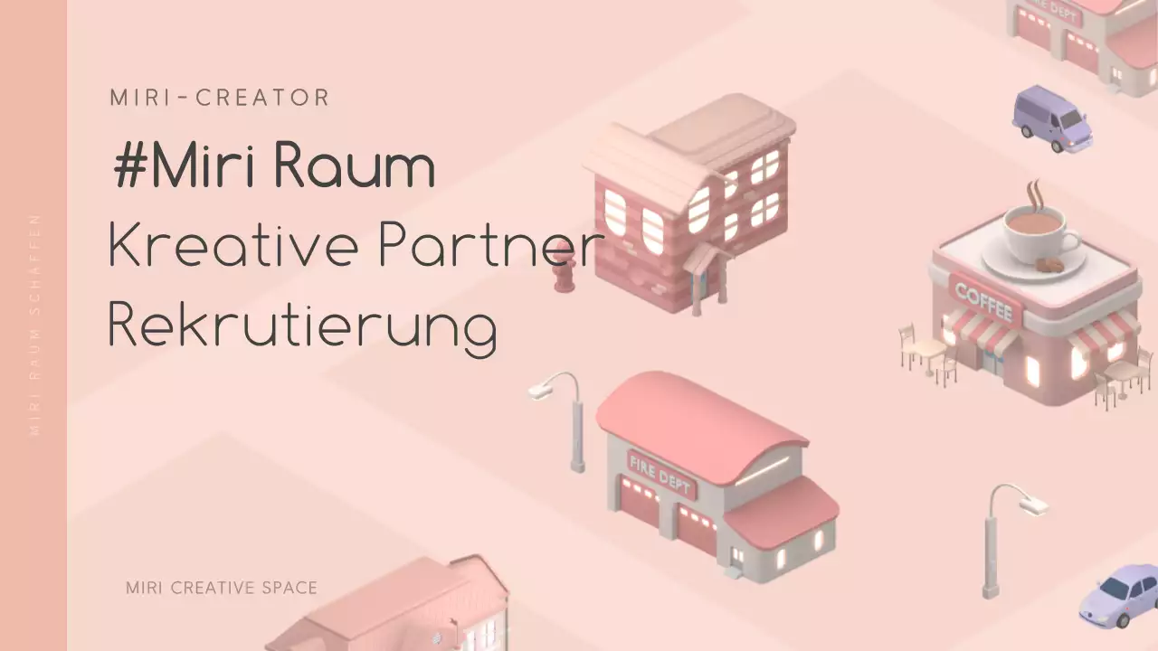 rosa 3d dreidimensionales konzept lokaler schöpfer einstellungsführer