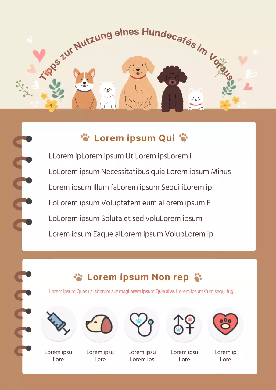 Brown Brown Dog Cafes Gebrauchsanweisung