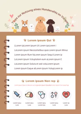 Brown Brown Dog Cafes Gebrauchsanweisung