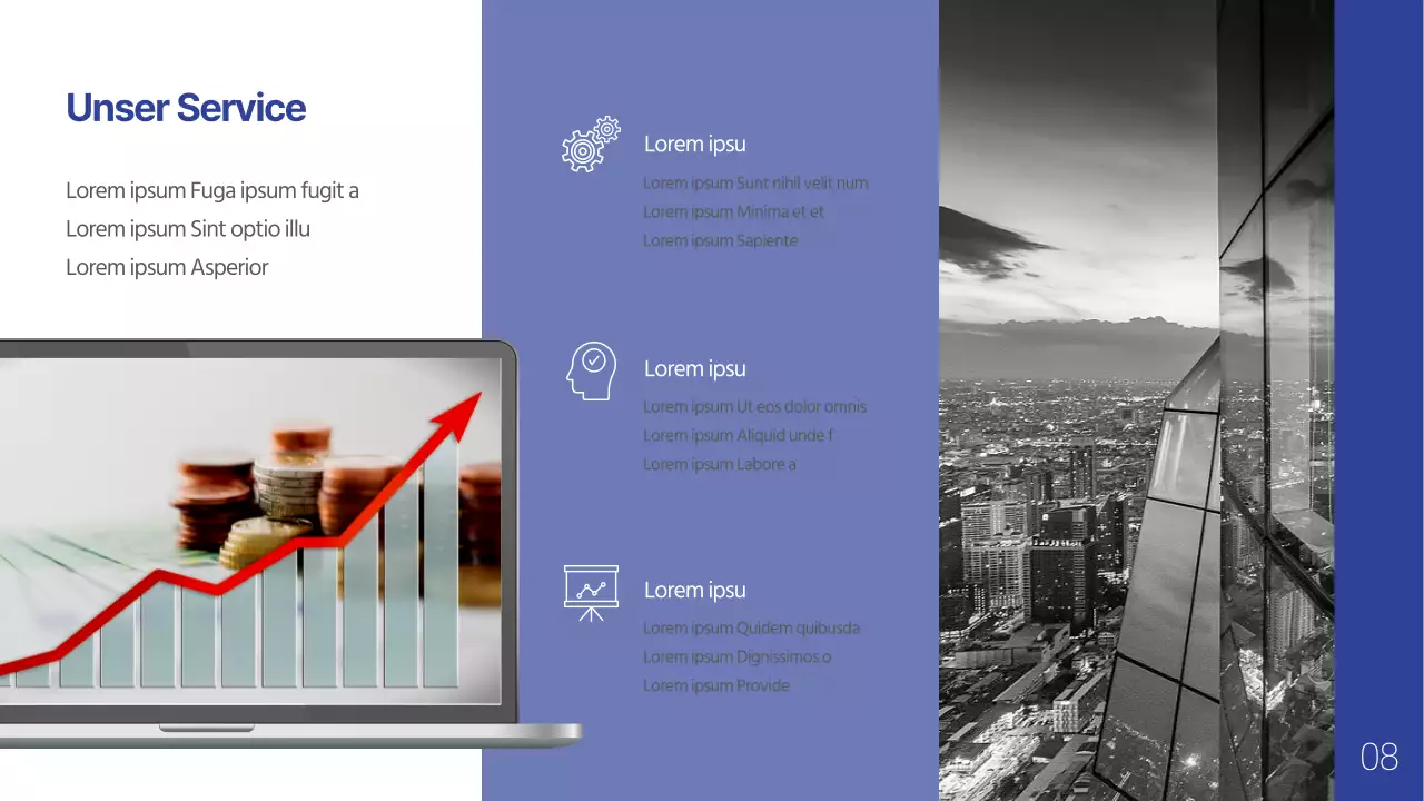 Einfaches Firmenprofil