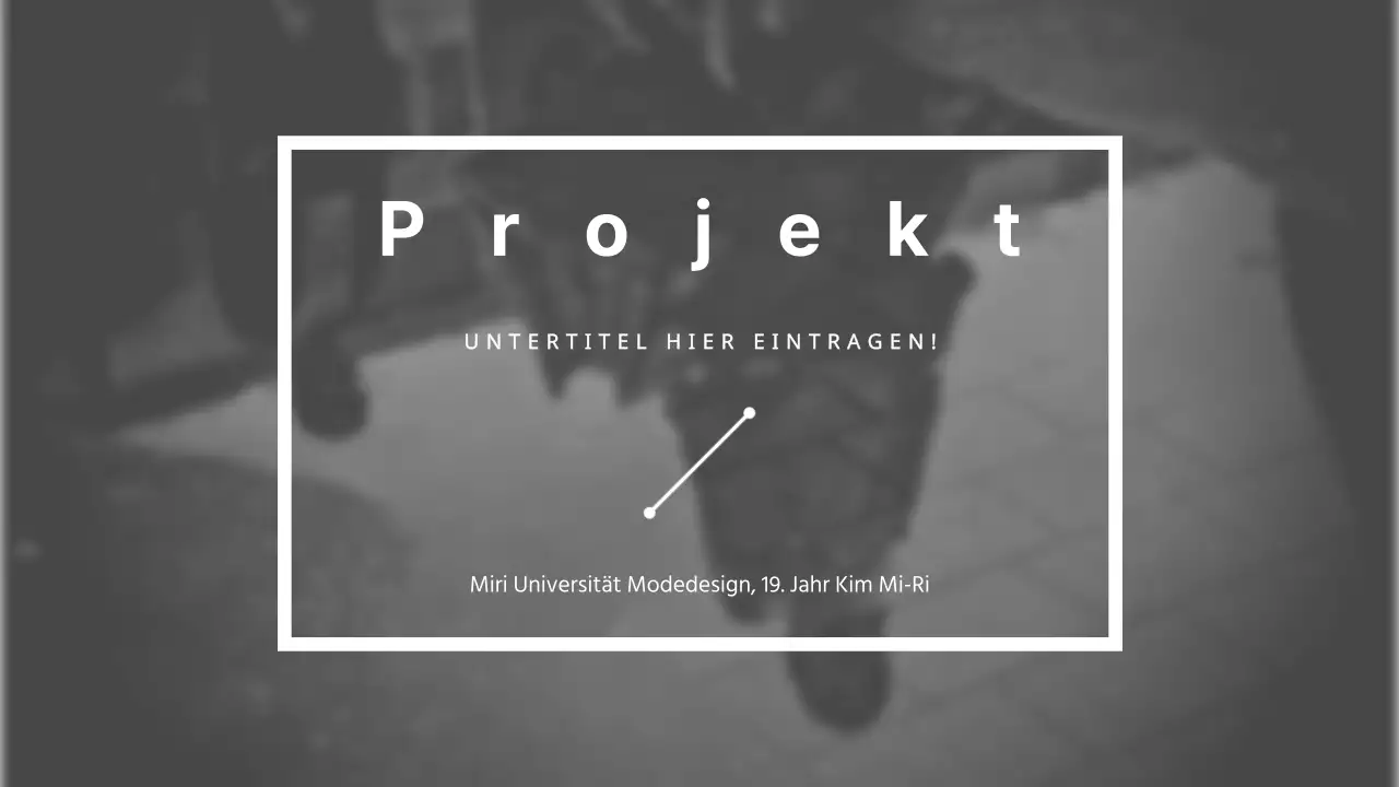 Einfache Präsentation