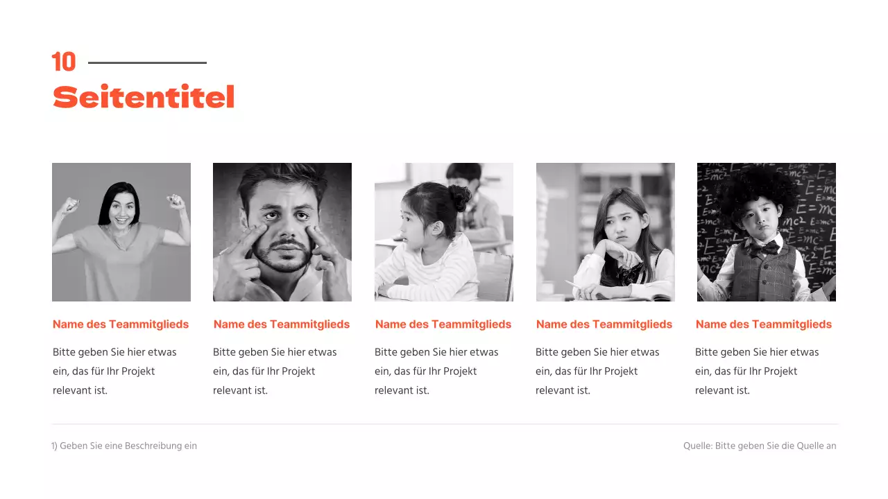 Saubere Präsentationen