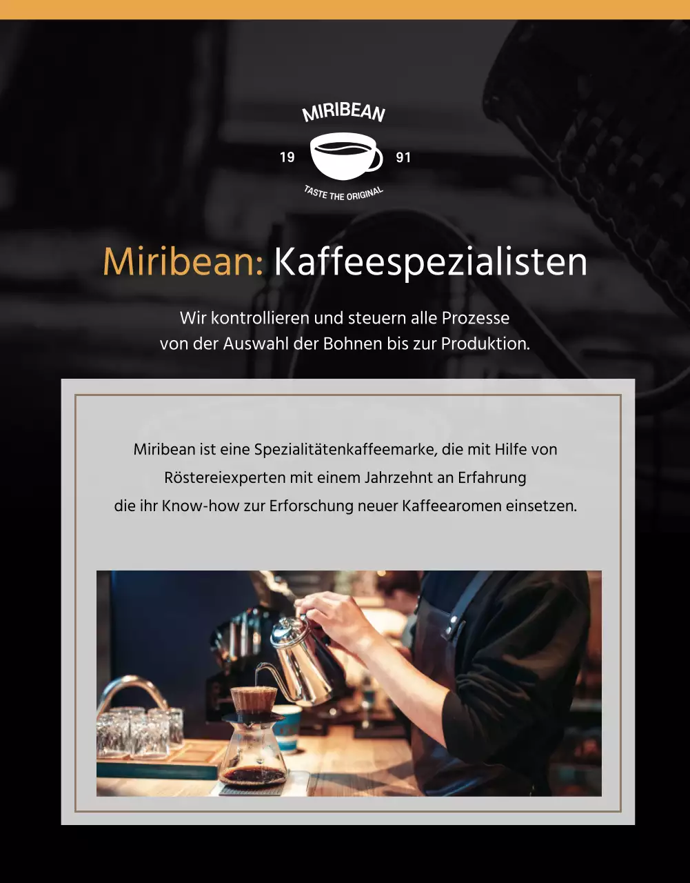 Blacks Bohnen Detailseite