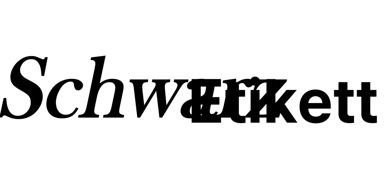 Einfaches und stilvolles Logodesign mit schwarzer Textvariation