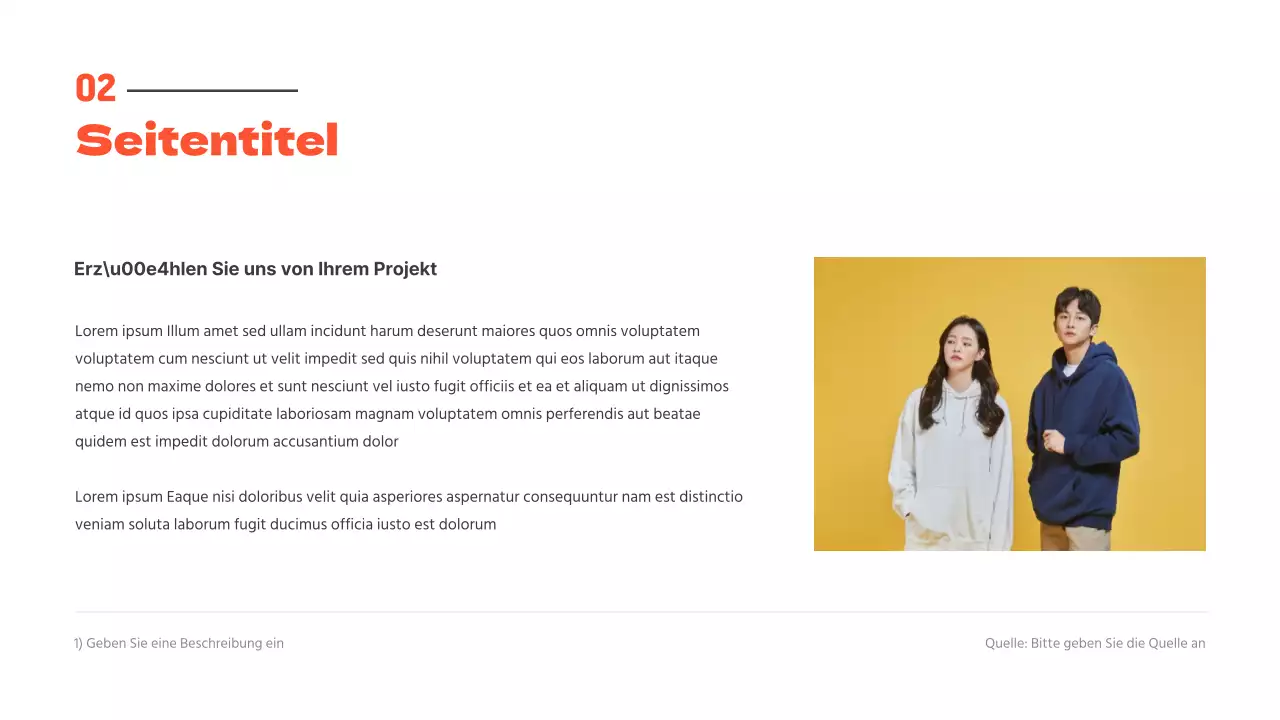 Saubere Präsentationen