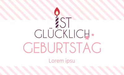 Alles Gute zum Geburtstag