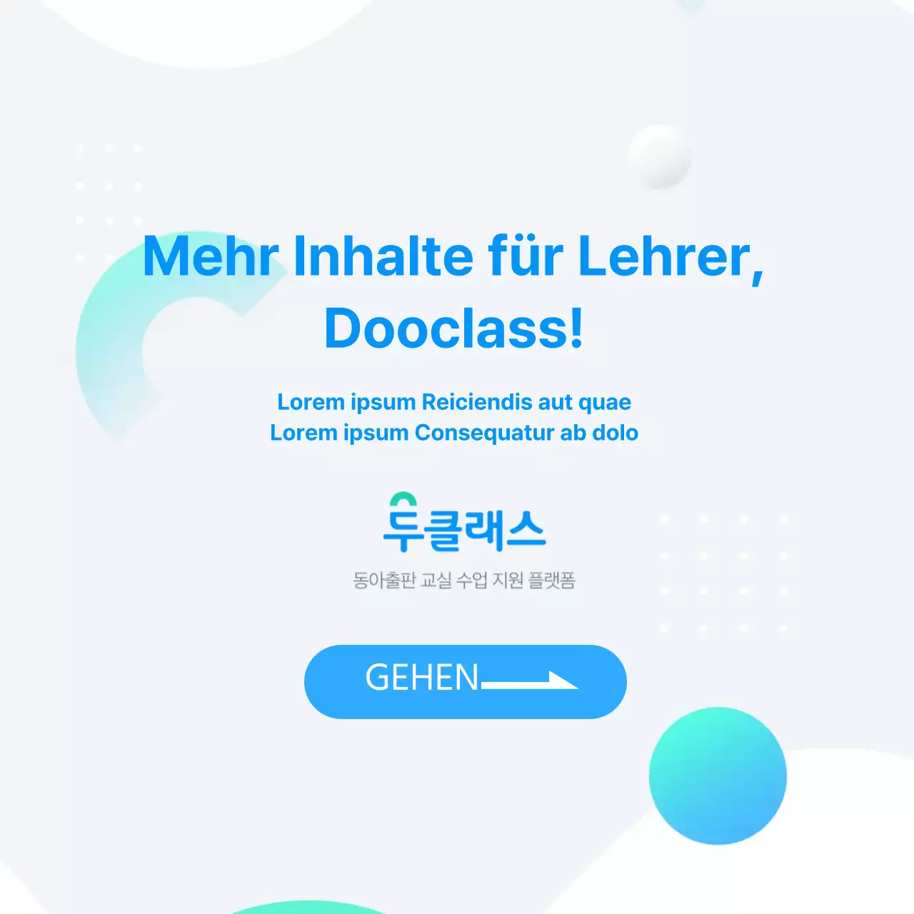 Verwendung der Dooclass Playground CardNews