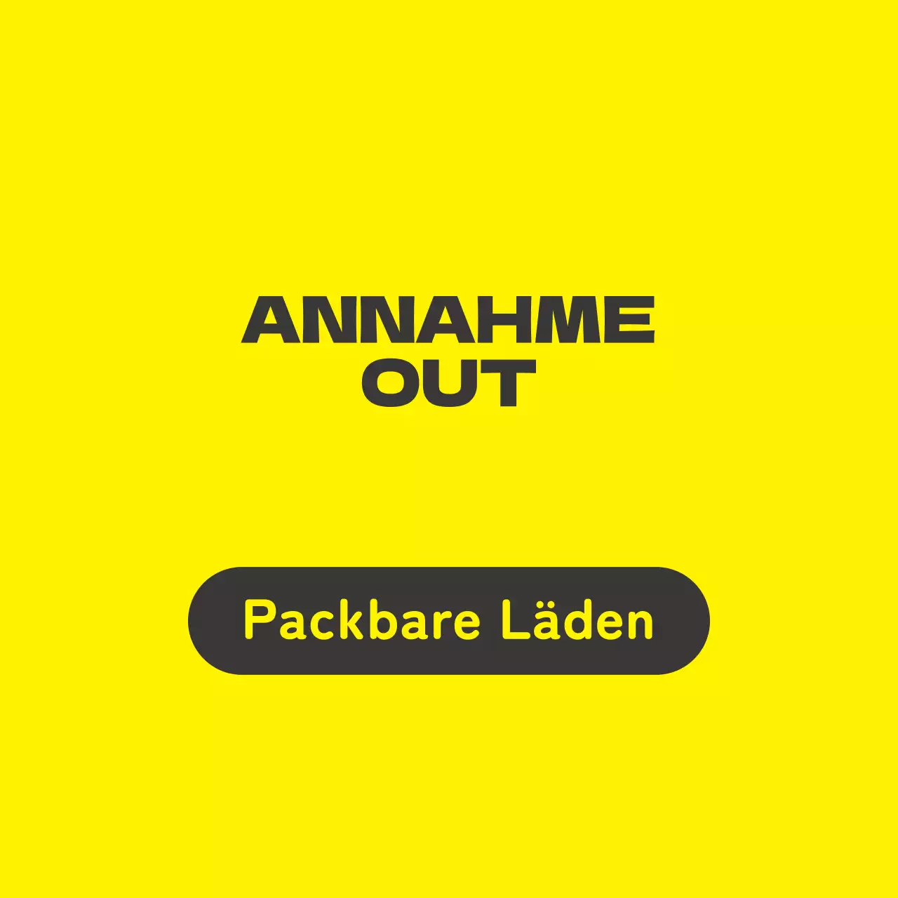 Gelbes, schwarzes, illustriertes, verpackbares Etikett für den Einzelhandel