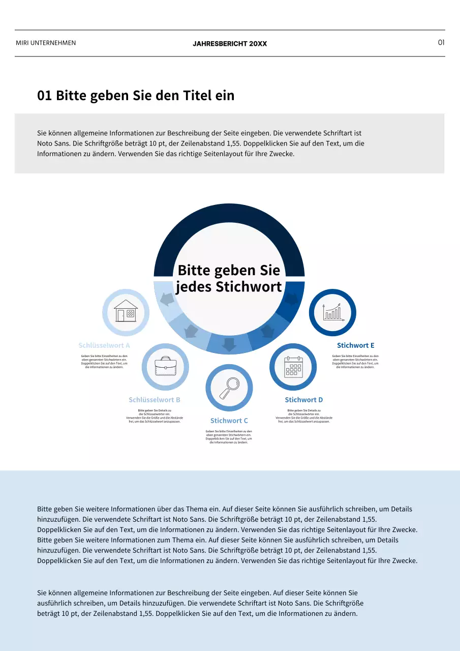 Fotografische Forschungsberichte mit Blautönen