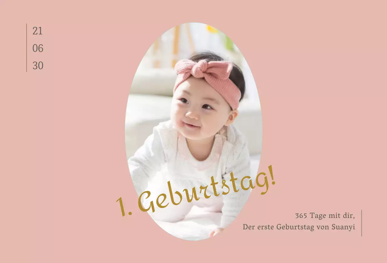 Ovale Steinmahl-Postkarte