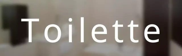 Einfache Stil-WC-Textführung