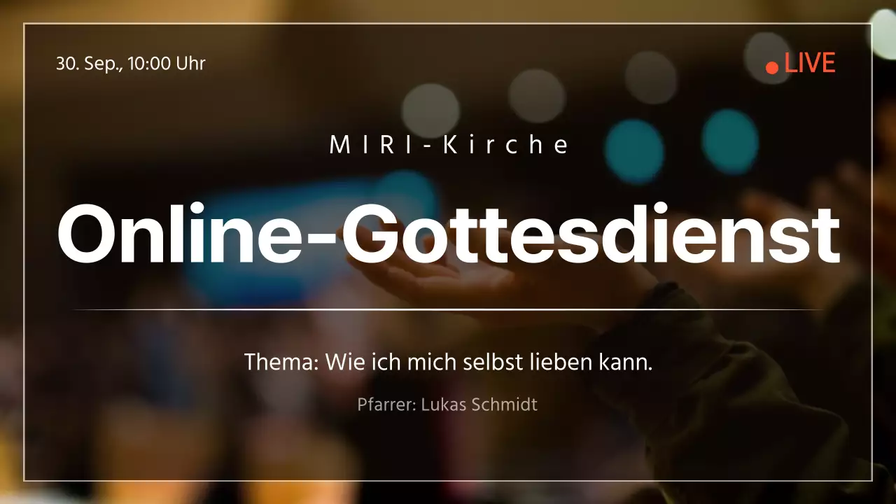 Black Live Online Sonntagsdienst