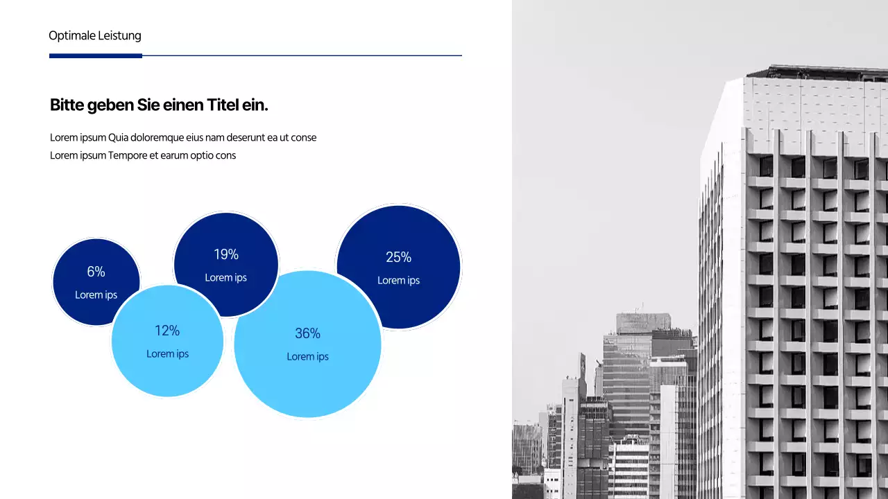 Venn-Diagramm eines Geschäftskonzepts