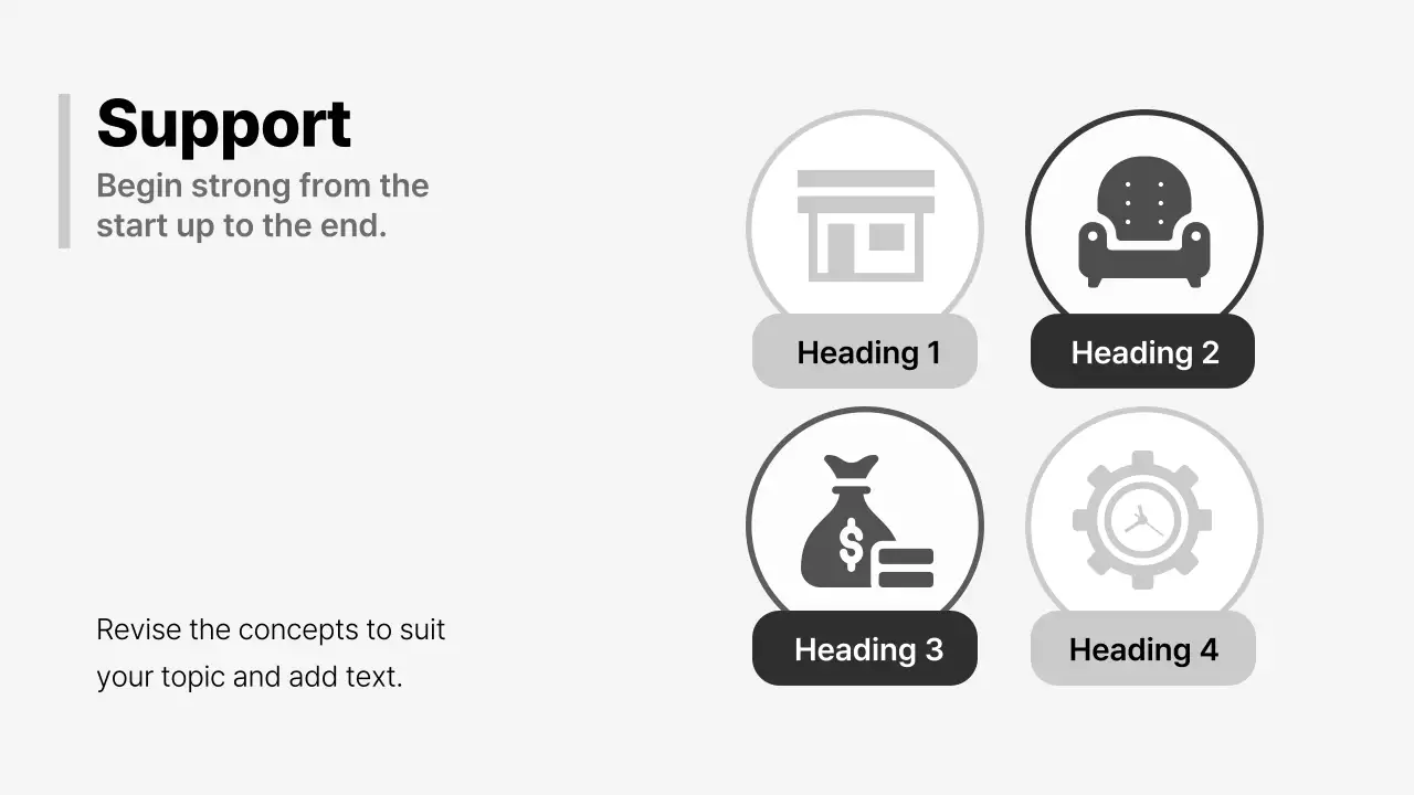 Black Professional Business Report Presentation