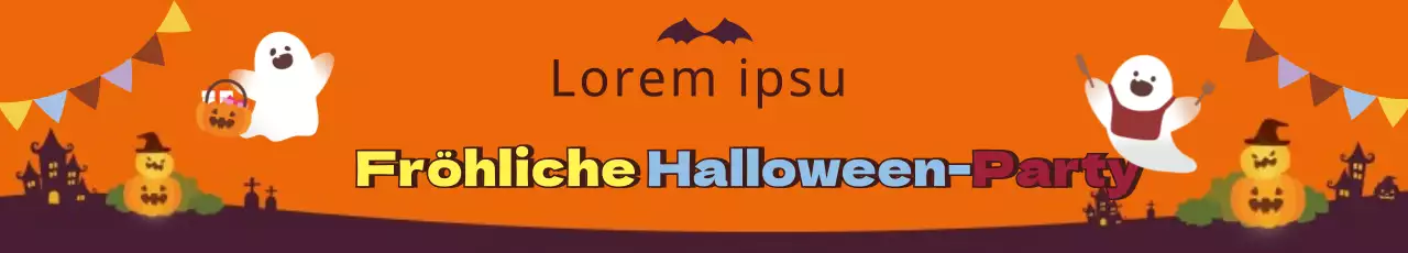 Halloween Party_Garage Banner