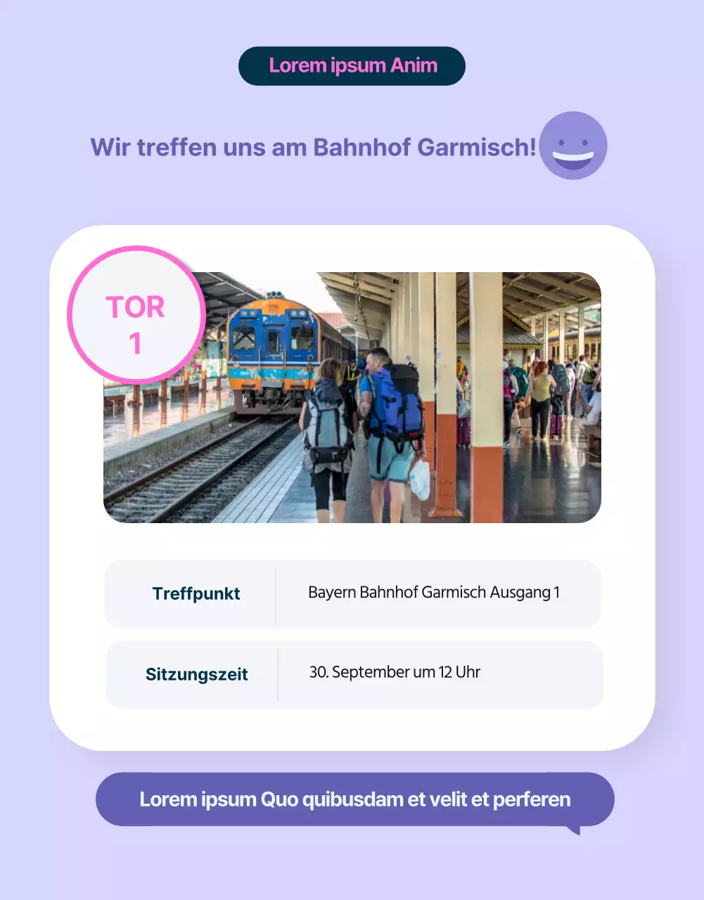 Lila und gelb minimalistische B-grade College Leben MT Förderung