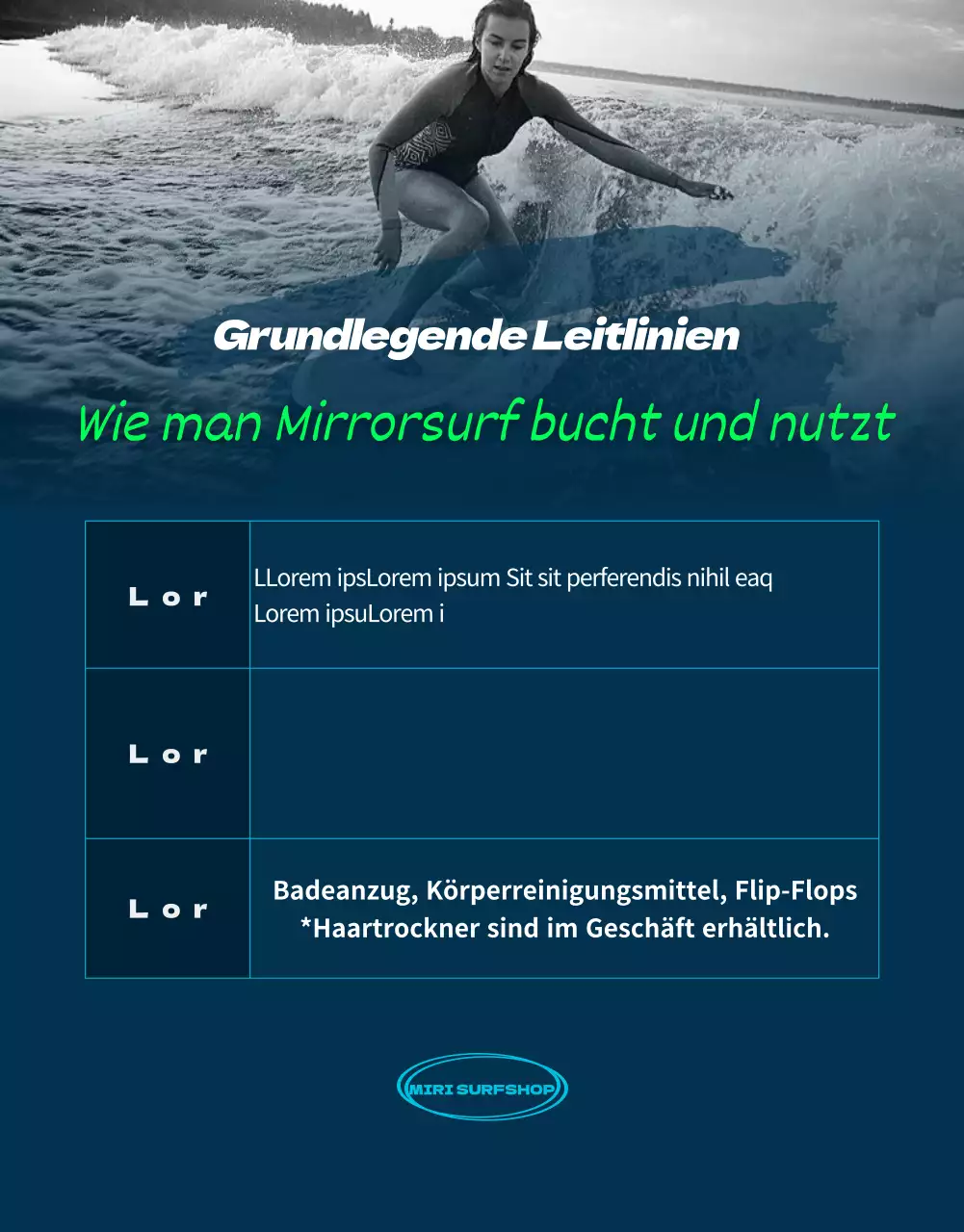 Dynamische, neonfarbene Extremsportkurse (mehr)