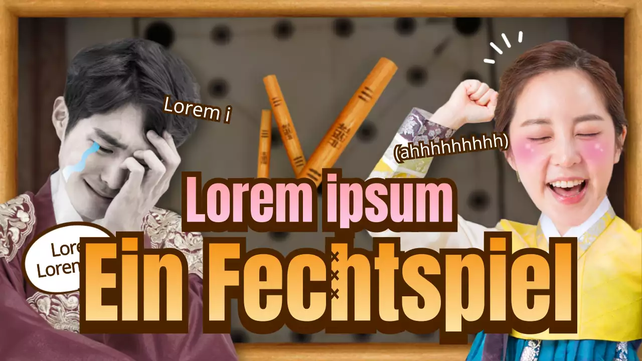 Spielplatzkonzept für den Neujahrstag in Braun