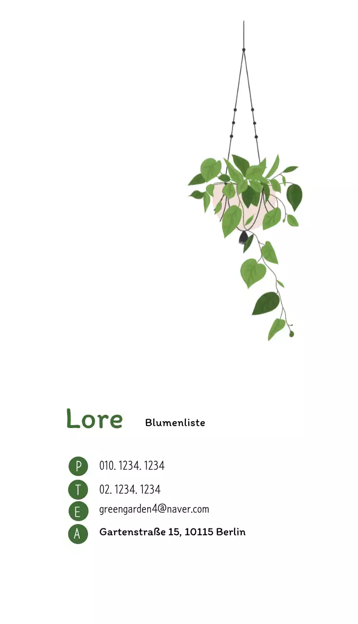 Weiße Illustration ordentlicher botanischer Garten