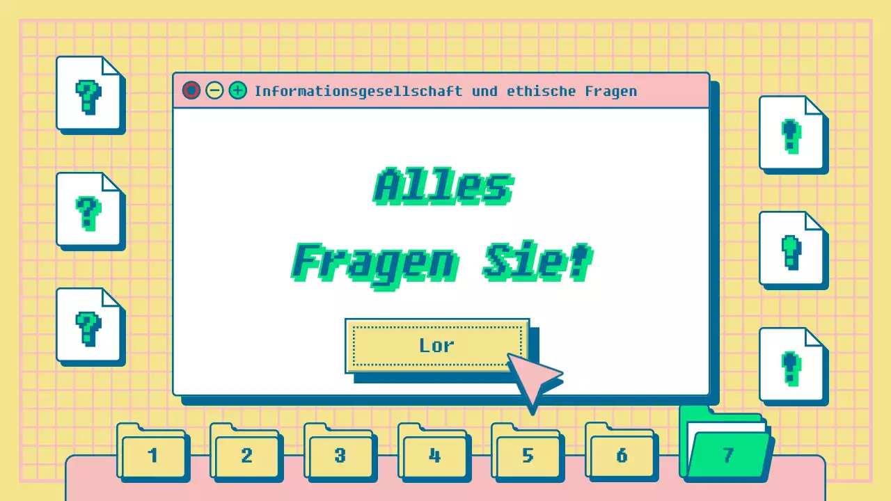 Präsentation der Leistungsbewertung des Konzepts des gelben und rosa Internetbrowsers