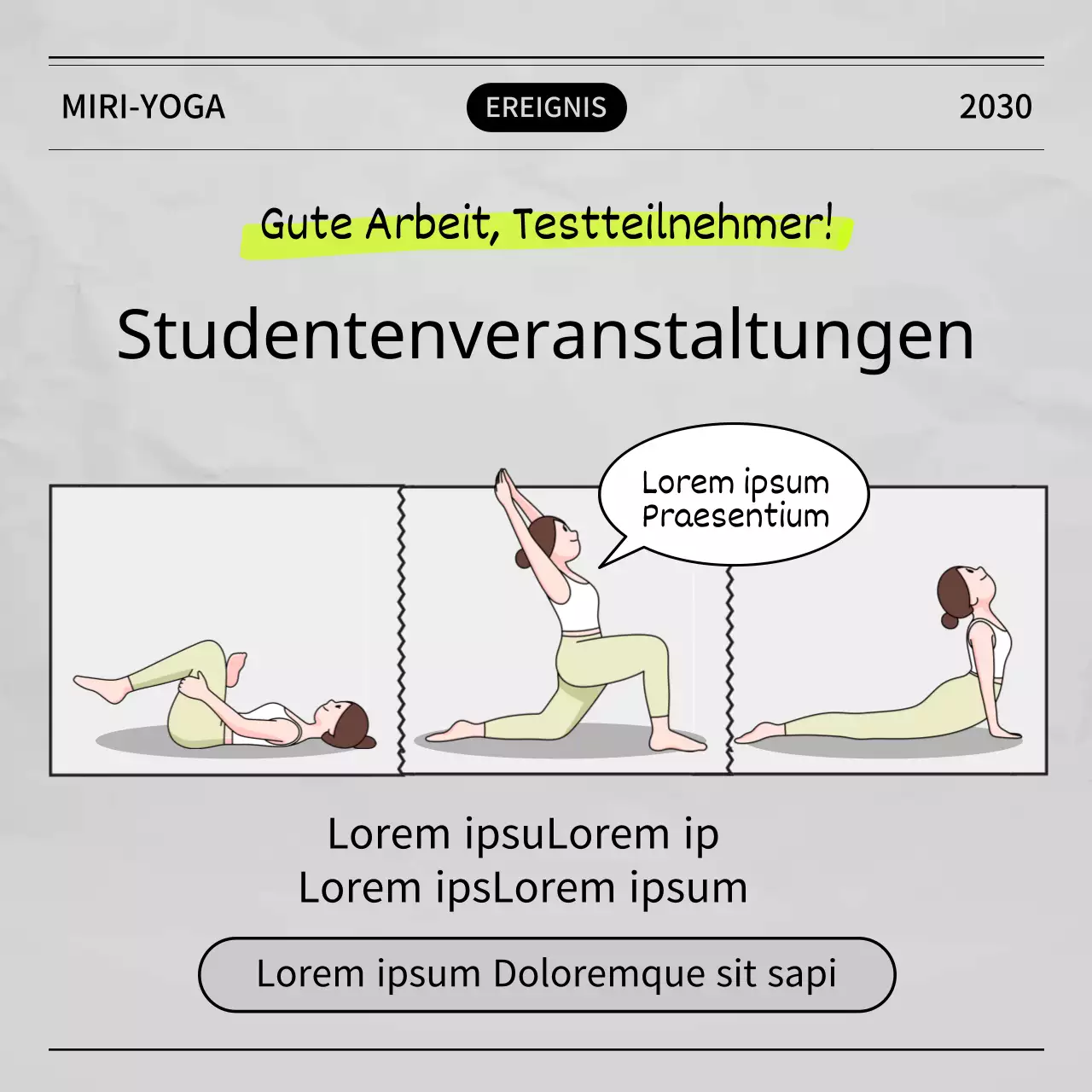 SAT-Veranstaltungen in grau