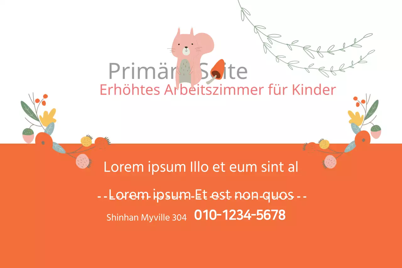 Erhöhtes Arbeitszimmer für Kinder