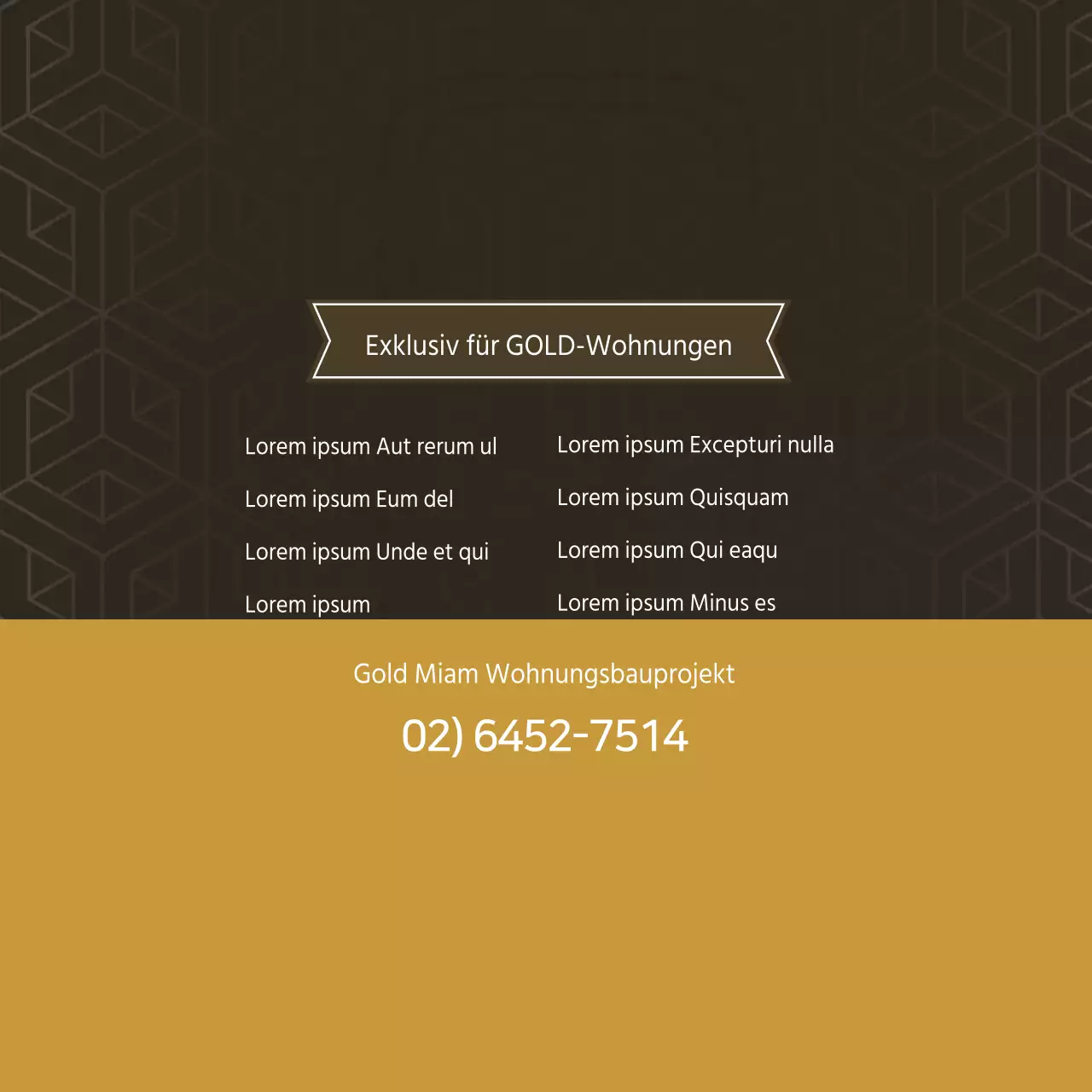 Verkaufen einer Wohnung