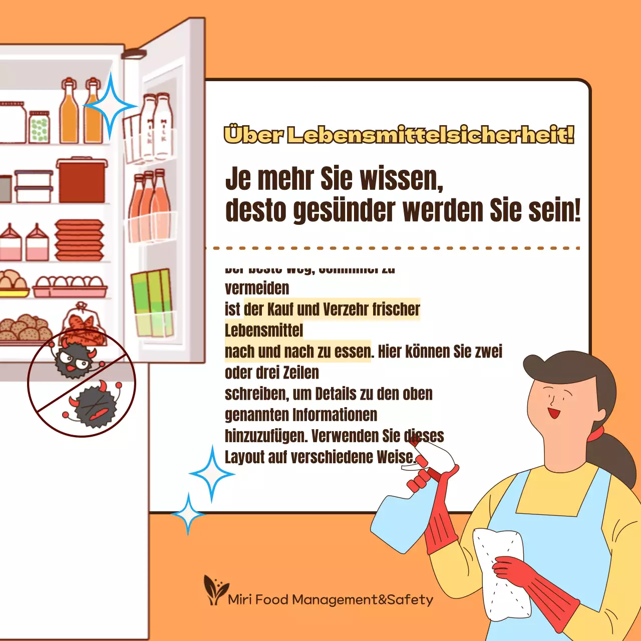 Weisheiten zur Lagerung und zum Verzehr von braunem, krabbelndem Schimmel CardNews