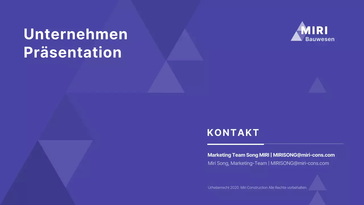 NavyTone's Geschäftspräsentation