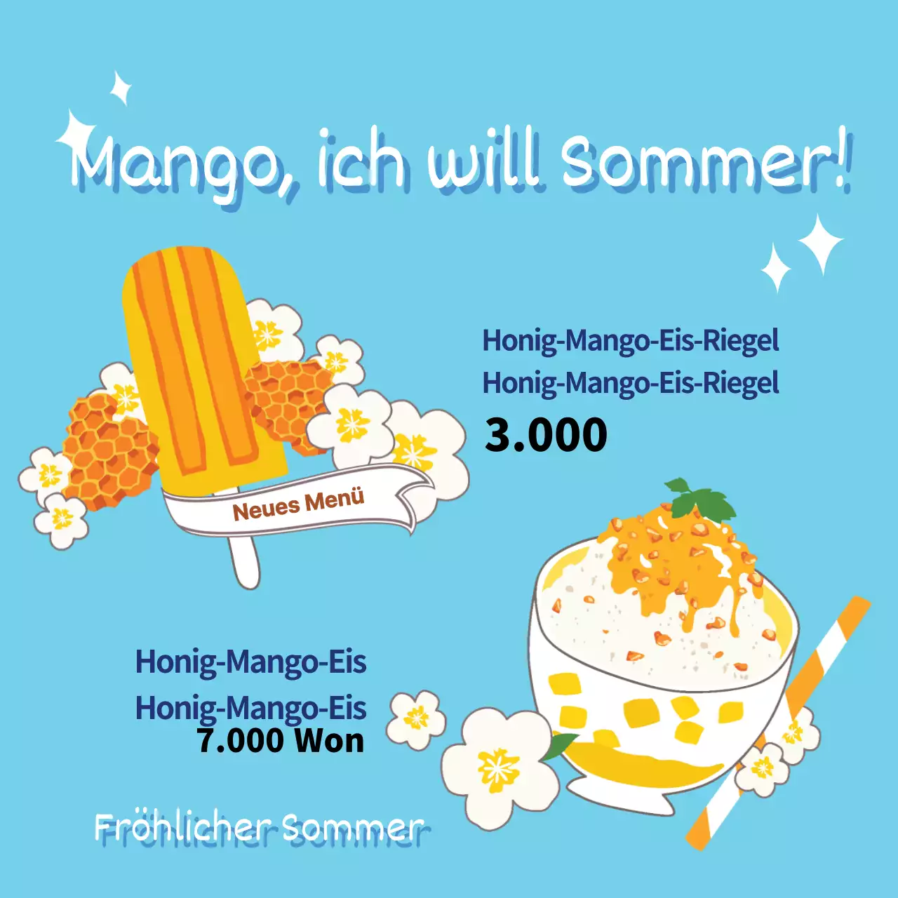 Mango, bitte hab einen Sommer
