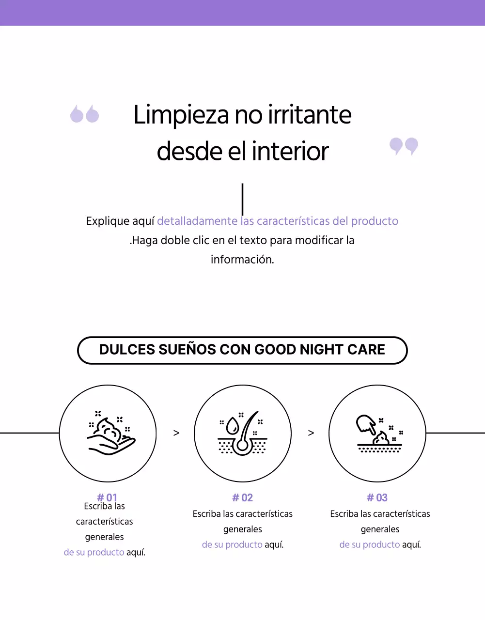 Crema limpiadora Goodnight Care