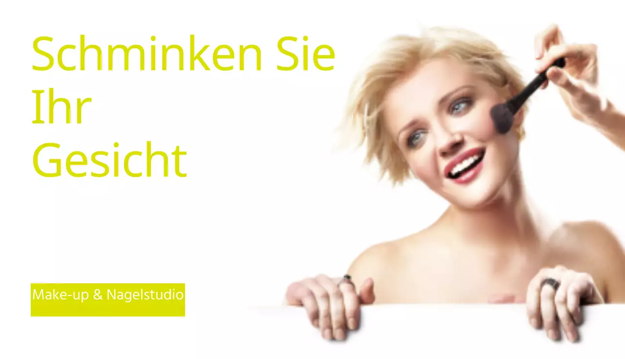 Gestalten Sie Ihr Gesicht