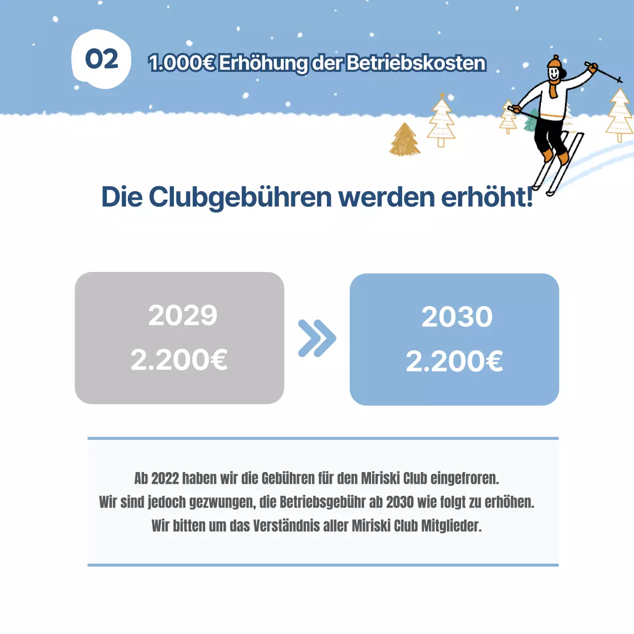 Wie Sie Ihren Skiclub für die Ferien in hellblau verändern könnenNews