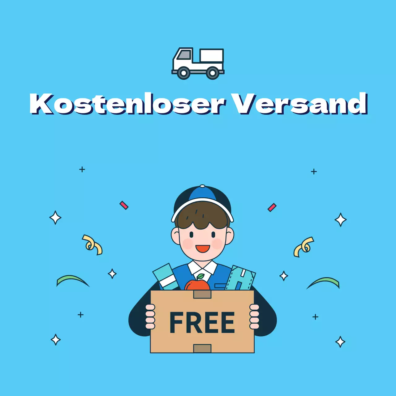 Kostenloser Versand