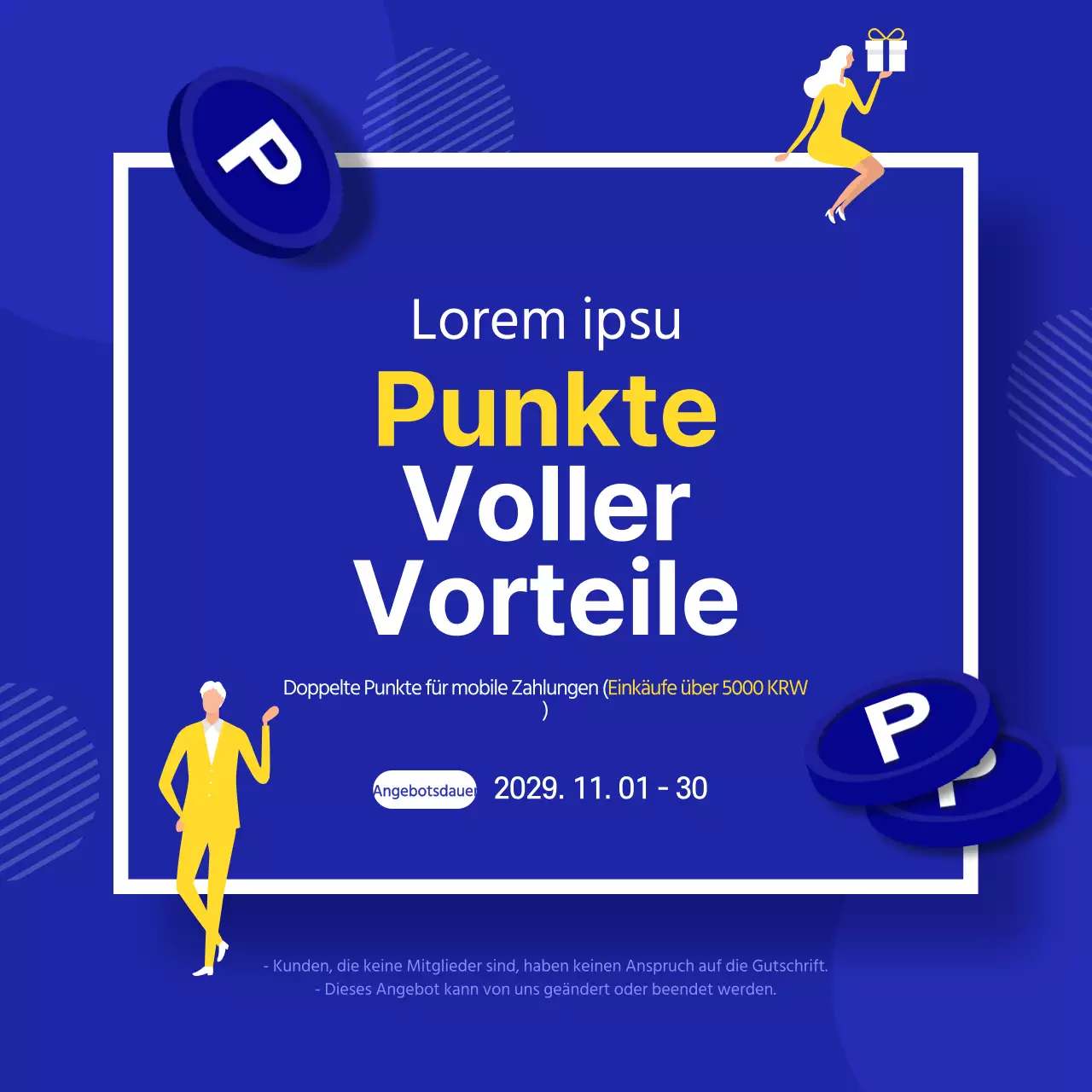 Angebote mit vielen Punkten