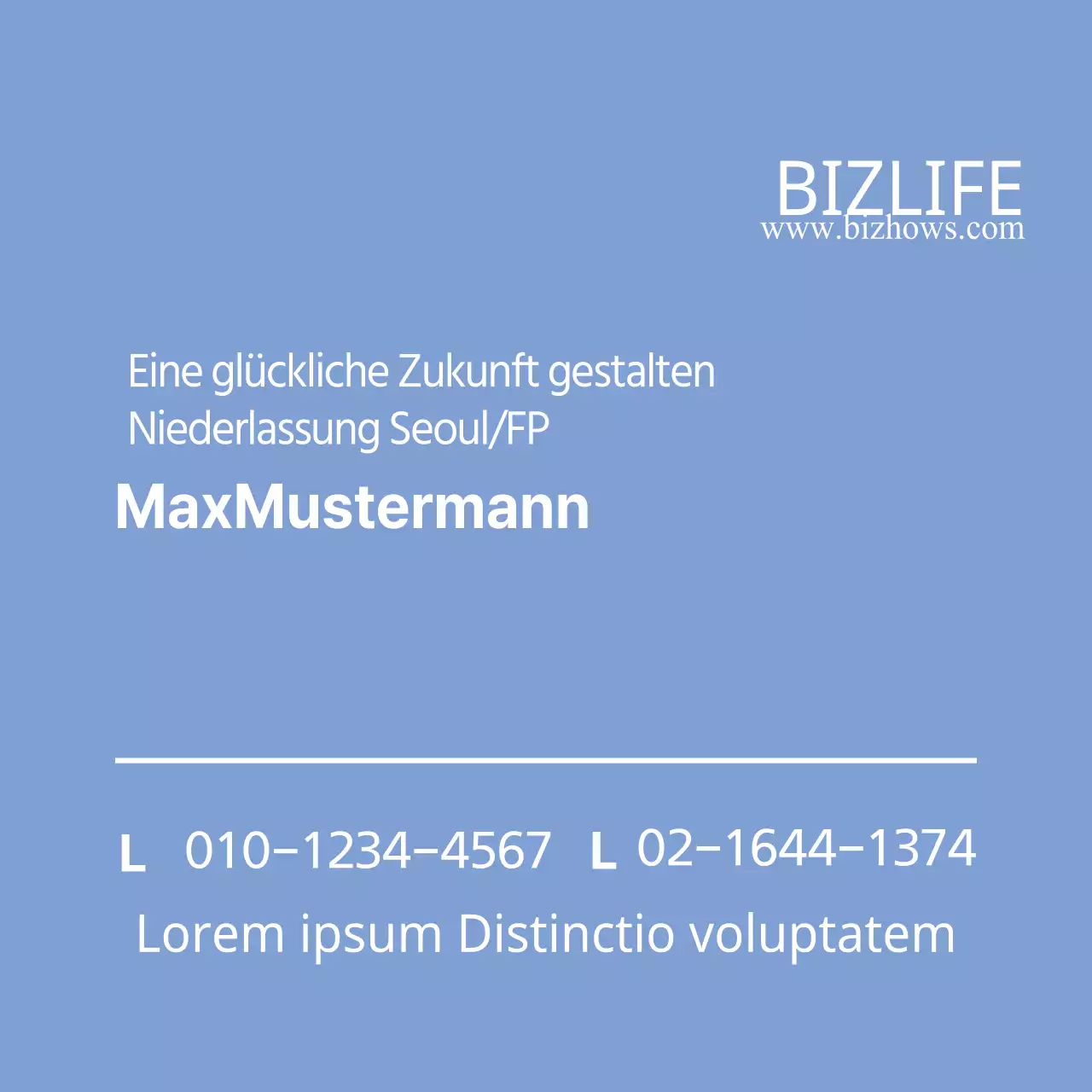 Eine glückliche Zukunft sichern