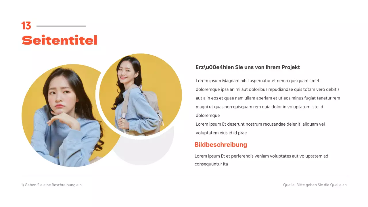 Saubere Präsentationen