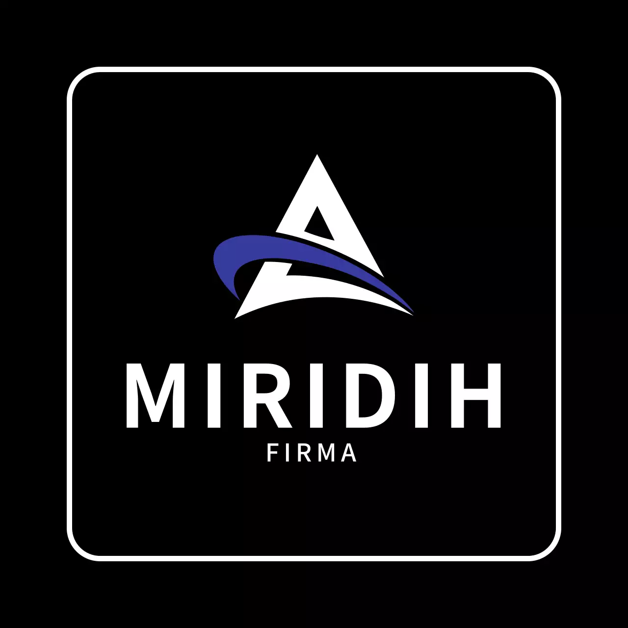 Geschäftslogo mit einem einfachen Layout