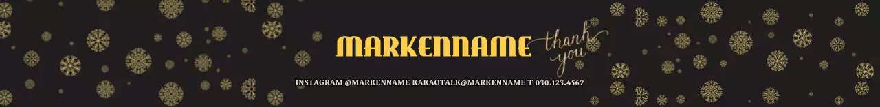 Holländischer Kaffee mit schwarz-goldenem Weihnachtsmotiv