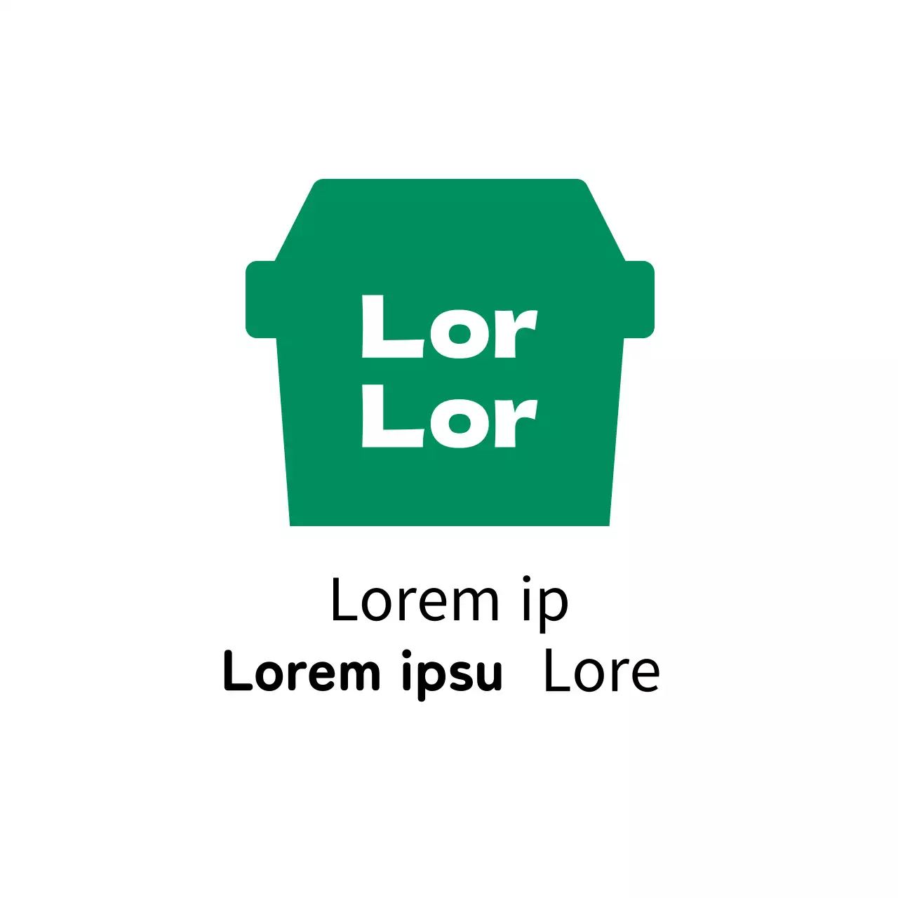 Abstrakte Illustration Ladenverpackung Etikett