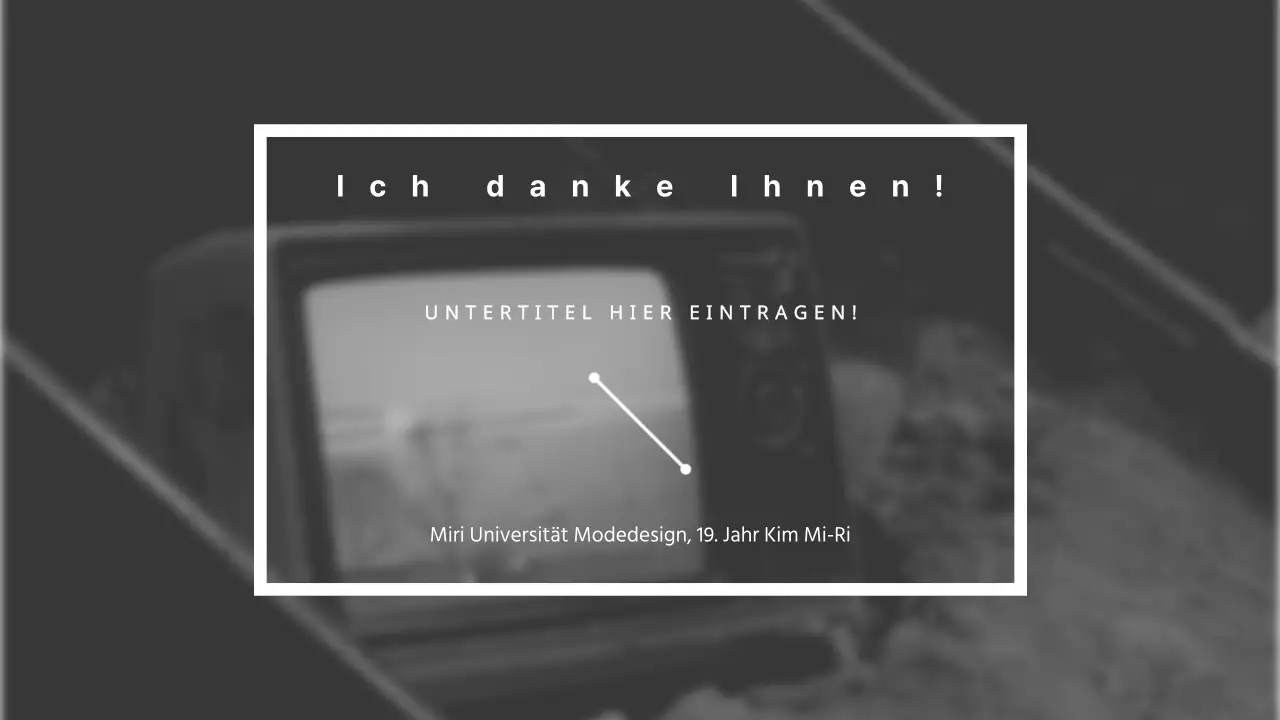 Einfache Präsentation