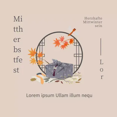 Ein einfaches Thanksgiving-Dankeschön in Elfenbein